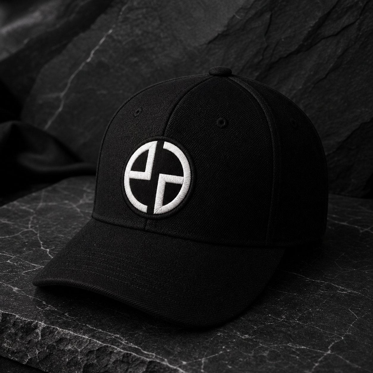 EPG Signature Hat on neutral stone background